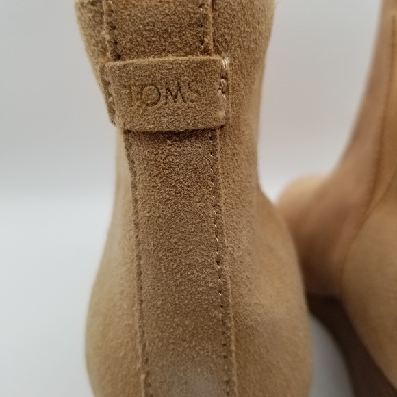 Toms Womens Pull On Wedge Heel Ankle Booties - Picture 6 of 10